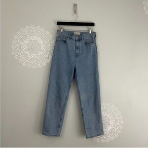 Everlane Women's Straight Leg Jeans - Light Blue